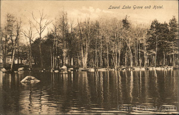 Laurel Lake Grove and Hotel Gardners Pennsylvania