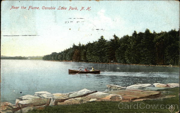 Near the Flume, Canobie Lake Park Salem New Hampshire