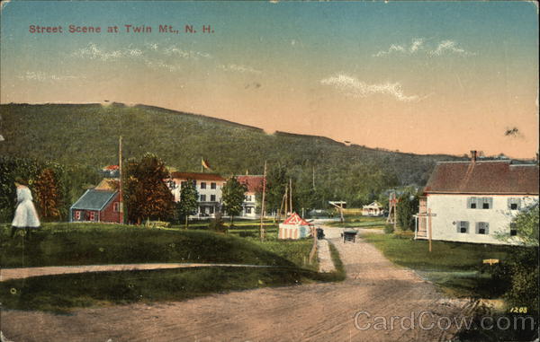 Street Scene Twin Mountain New Hampshire