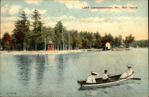 Belle Island, Lake Cobbosseecontee Winthrop Maine