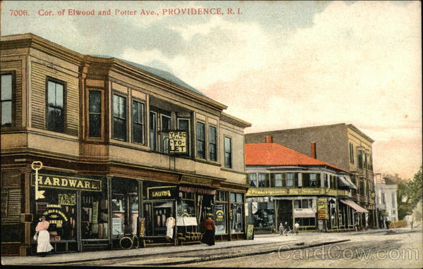 Corner of Elmwood and Potter Avenue Providence Rhode Island