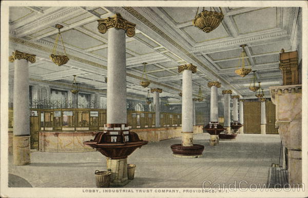 Lobby, Industrial Trust Company Providence Rhode Island