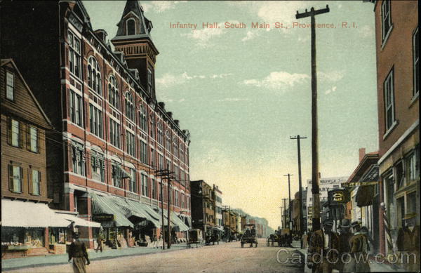 Infantry Hall, South Main Street Providence Rhode Island
