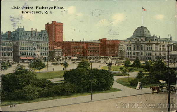 Civic Centre, Exchange Place Providence Rhode Island