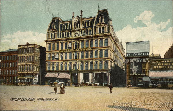 View of Butler Exchange Providence Rhode Island