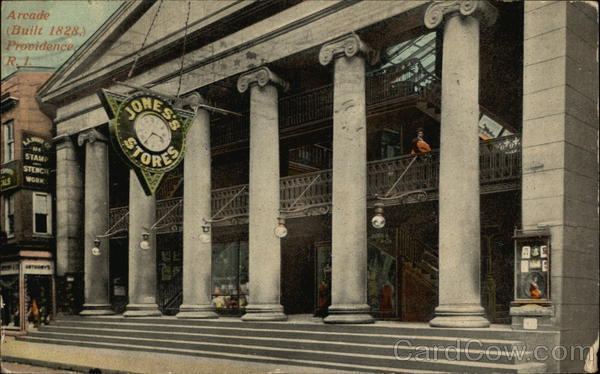 Arcade - Built 1828 Providence Rhode Island