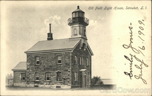 Old Field Light House Setauket New York