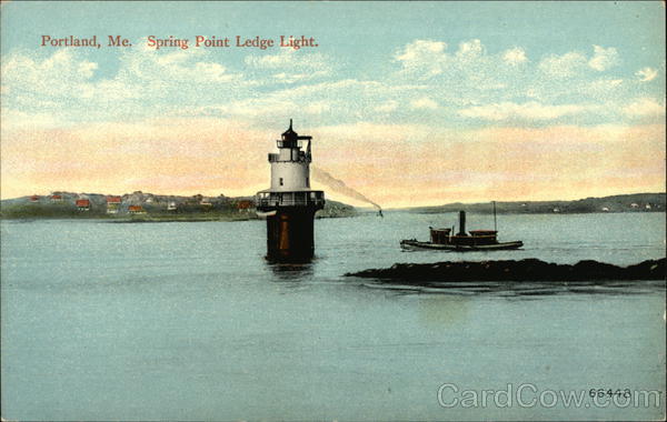 Spring Point Ledge Light Portland Maine