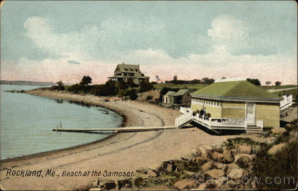 Beach at Samoset Rockland Maine