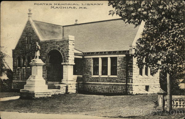 Porter Memorial Library Machias Maine