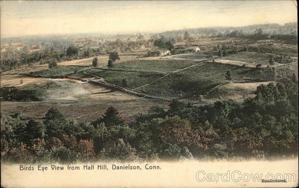 Bird's Eye View from Half Hill Danielson Connecticut