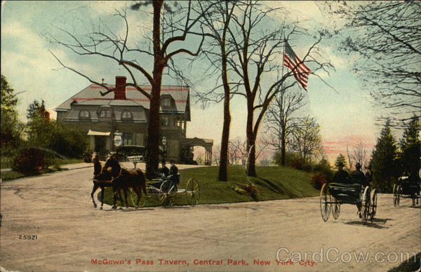 McGown's Pass Tavern, Central Park New York
