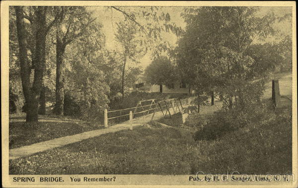 Spring Bridge Lima New York