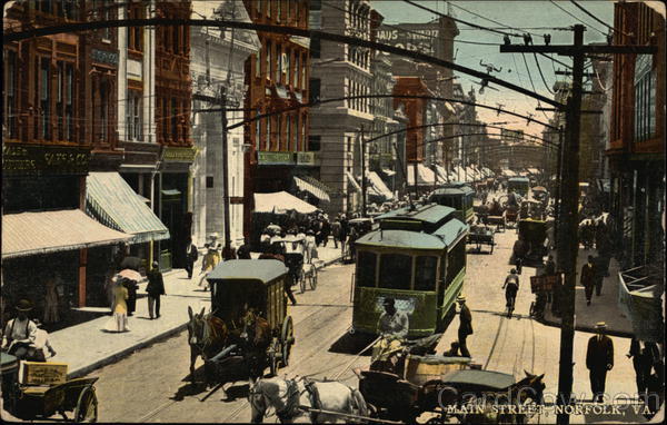 Main Street Norfolk Virginia