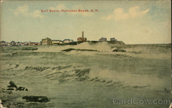 Surf Scene Hampton Beach New Hampshire