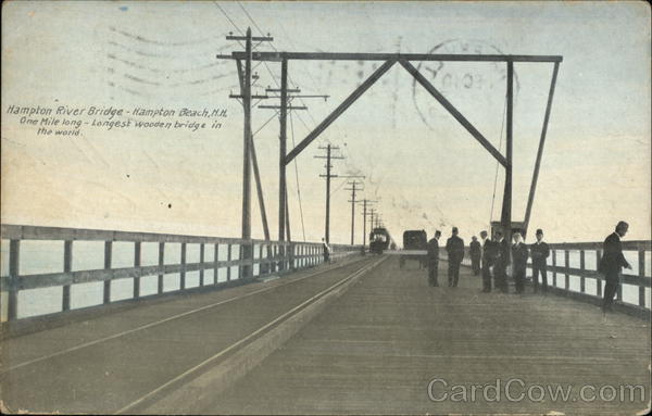 Hampton River Bridge Hampton Beach New Hampshire