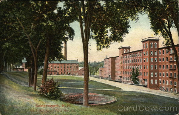 Great Falls Manufacturing Co. Somersworth New Hampshire