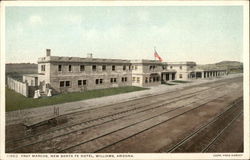 Fray Marcos, New Santa Fe Hotel Williams, AZ Postcard Postcard Postcard