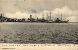 Puget Mill Company Port Ludlow, WA Postcard Postcard Postcard