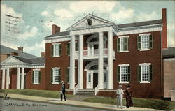 Elks Home Danville, VA Postcard Postcard Postcard