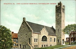 John Raymond Memorial Universalist Church Postcard