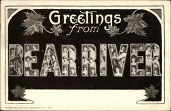 Greetings from Bear River Postcard