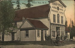 Fraser and Bishop, General Shipping Union Bay, BC Canada British Columbia Postcard Postcard Postcard