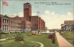 Sears Roebuck & Co - Largest Mill Order House in the World Postcard
