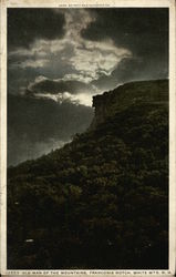 Old Man of the Mountain Postcard