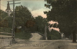 Parting of the Ways, South Main Street Postcard