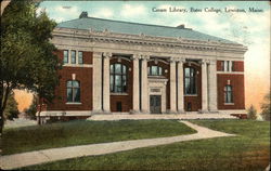 Coram Library at Bates College Postcard