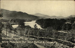 Androscoggin River and White Mountains Androscoggin River and White Mountains