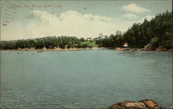 Perch Island Cove Linekin, ME Postcard Postcard Postcard