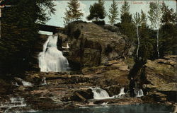 Cascade Saco, ME Postcard Postcard Postcard