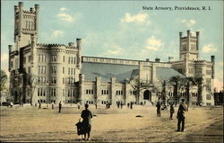 State Armory Providence, RI Postcard Postcard Postcard