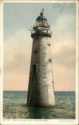 Minot's Ledge Light Postcard