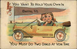 If You Vant to Hold Your Own In... Postcard