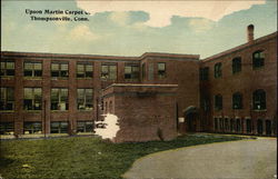 Upson Martin Carpet Co. Thompsonville, CT Postcard Postcard Postcard