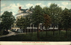 Stafford Springs House Postcard