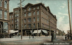 Street View of Atlantic Hotel Postcard