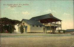 The Fairfield Beach Company's Pavillion Connecticut Postcard Postcard Postcard