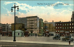 The New York Entrance to the Holland Tubes New York City, NY Postcard Postcard Postcard