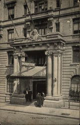 Hotel Woodstock - Entrance Postcard