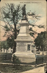 Andre Monument Tarrytown, NY Postcard Postcard Postcard