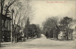 Main Street West Postcard