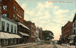 Main Street, Looking East Postcard