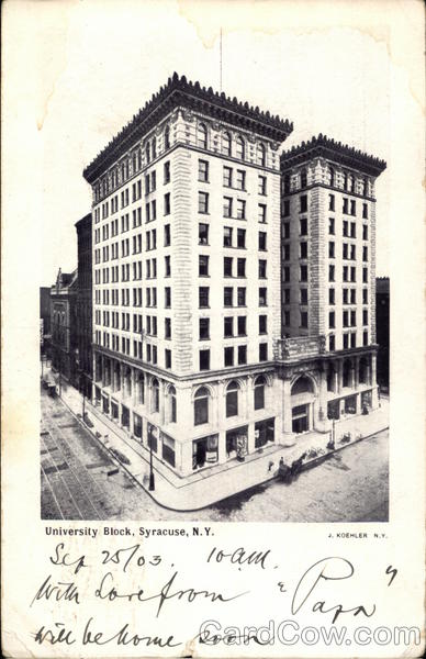 University Block Syracuse New York