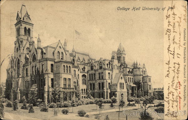 College Hall, University of Pennsylvania Philadelphia