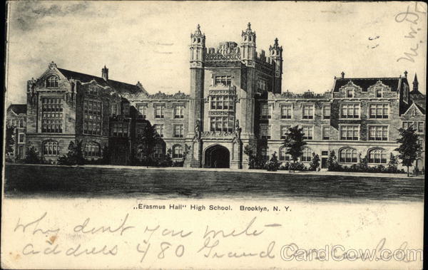 Erasmus Hall High School Brooklyn New York