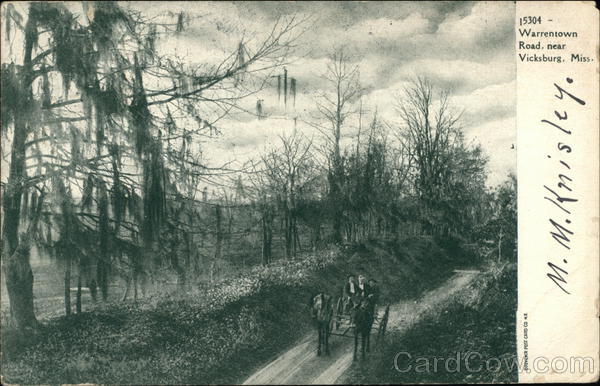 Warrentown Road Vicksburg Mississippi